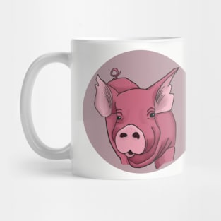 Pink Pig Mug